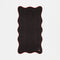 SORBET ISLAND Wavy Beach Towel in Charcoal
