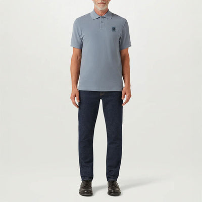 BELSTAFF Belstaff Polo in Blue Flint