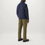 BELSTAFF Quarter Zip Sweatshirt in Dark Ink