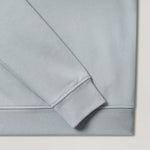 BELSTAFF Quarter Zip Sweatshirt in Quarry/Blue