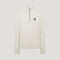BELSTAFF Quarter Zip Sweatshirt in Silver Birch