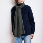 HARTFORD Cashmere Scarf in Army