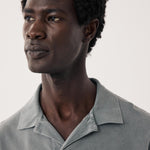 HARTFORD Oe Short Sleeve Polo Shirt in Cactus