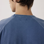 HARTFORD Light Fleece Sweatshirt in Denim