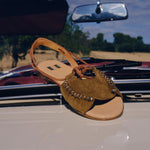 BEATRIZ FUREST Iris Sandals in Khaki