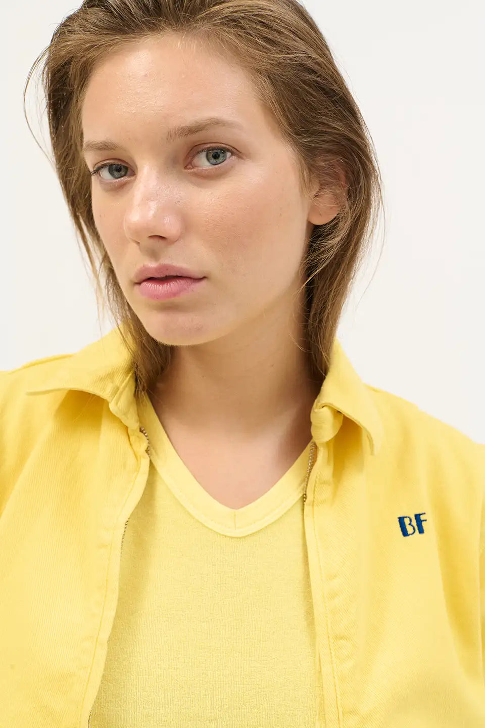 BEATRIZ FUREST Rodolfo Short Jacket in Yellow