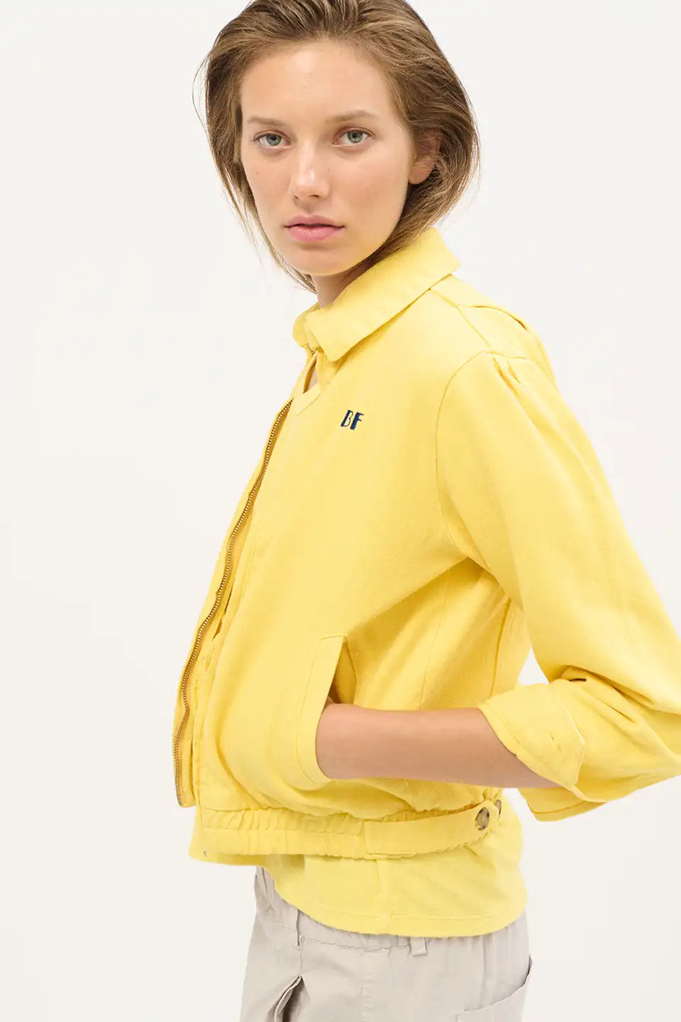 BEATRIZ FUREST Rodolfo Short Jacket in Yellow