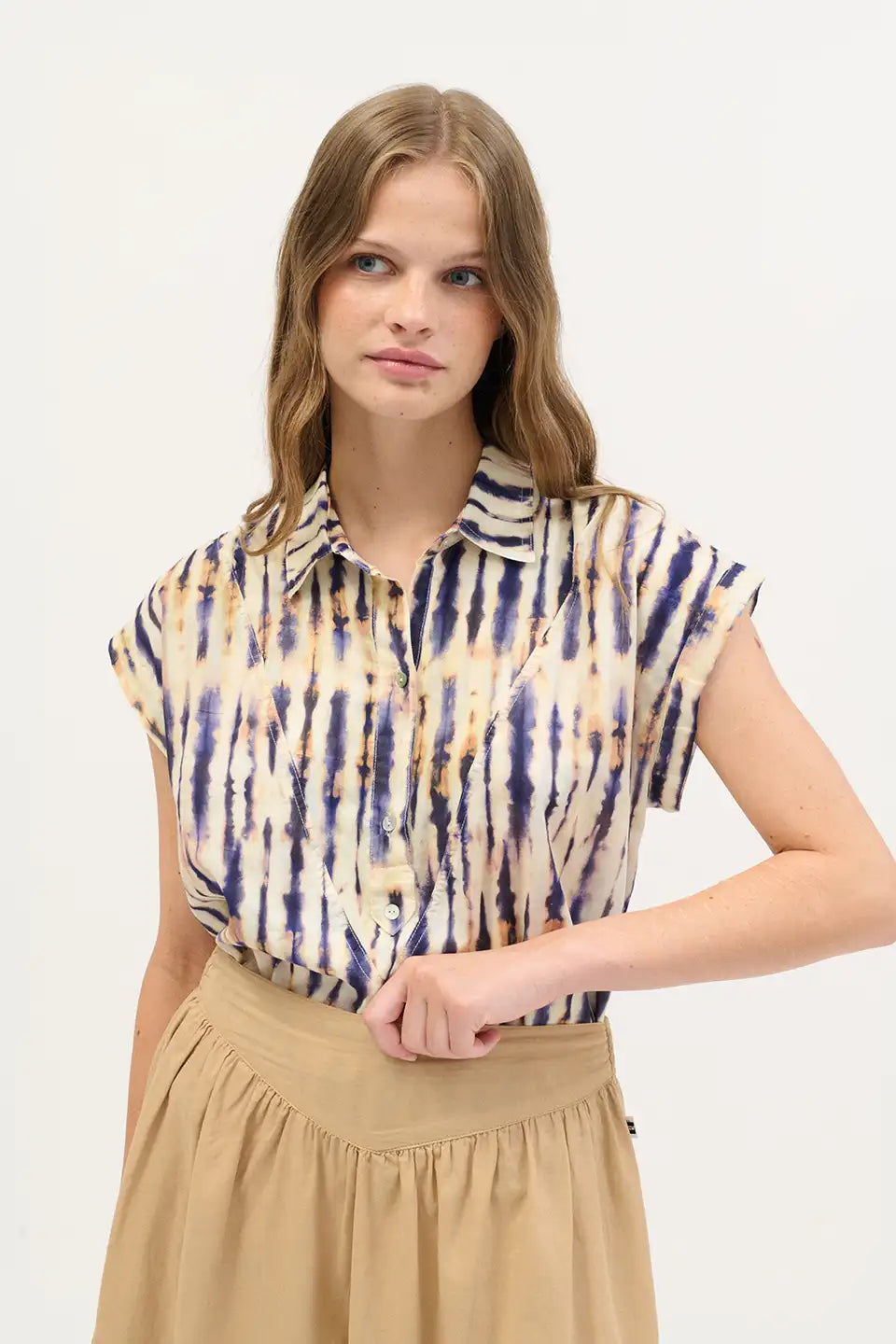 BEATRIZ FUREST Faustina Skirt in Camel