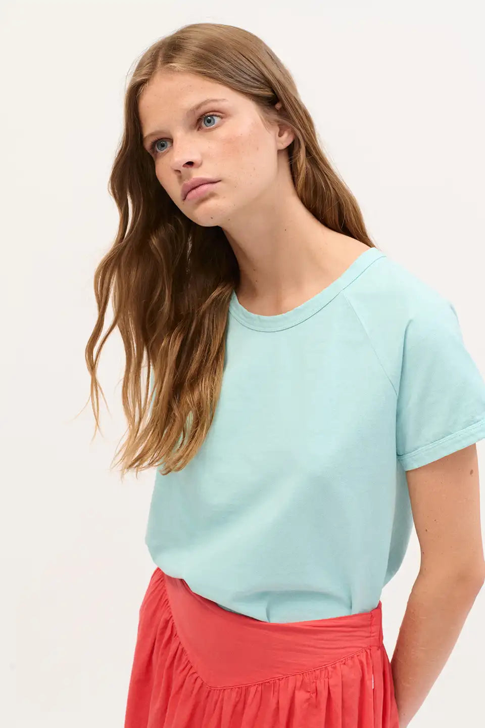 BEATRIZ FUREST Faustina Skirt in Red