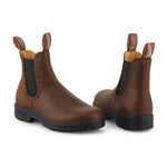 2151 Leather Boots in Antique Brown