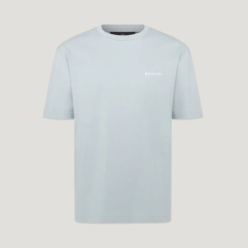 BELSTAFF Border T-Shirt in Quarry/Blue