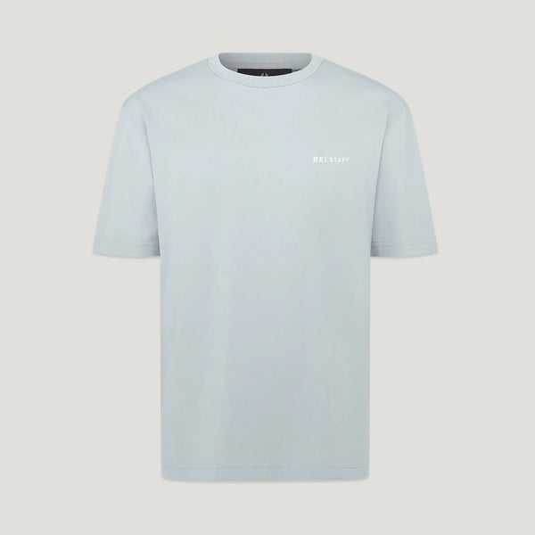 BELSTAFF Border T-Shirt in Quarry/Blue