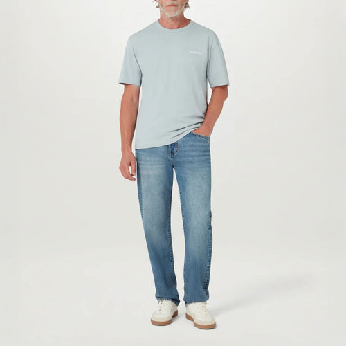 BELSTAFF Border T-Shirt in Quarry/Blue