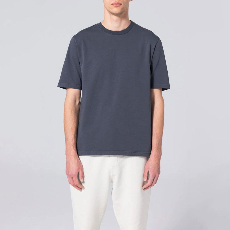 UNFEIGNED Basic T Shirt in Blue Graphite