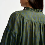 Diana Blouse in Olive Night