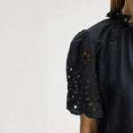 BELLEROSE Darlene Blouse in Black Beauty