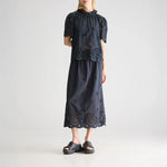BELLEROSE Darlene Blouse in Black Beauty