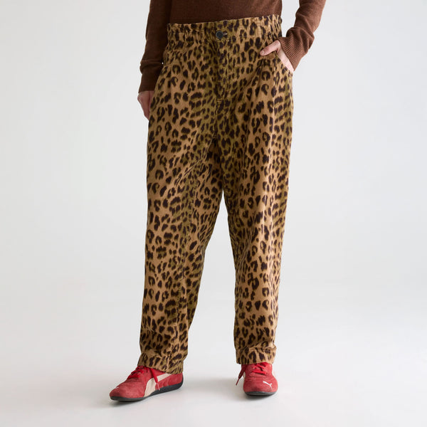 BELLEROSE Winona Paperbag Trousers in Leopard