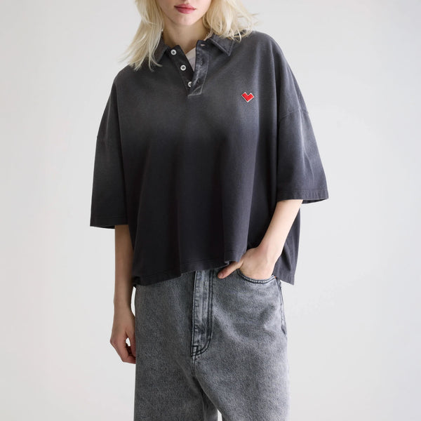 BELLEROSE Foolo Top in Black/Blue