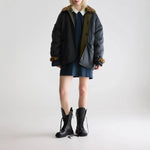 BELLEROSE Hampton Jacket in Black/Sand