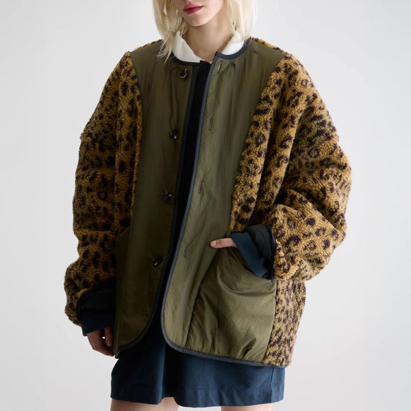 BELLEROSE Hampton Jacket in Black/Sand