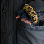 BELLEROSE Hampton Jacket in Black/Sand