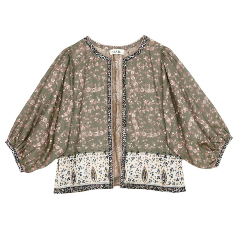M.A.B.E Bani Print Jacket in Multi