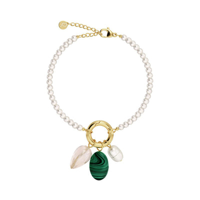 EDBLAD Beach Crystal Bracelet in Gold