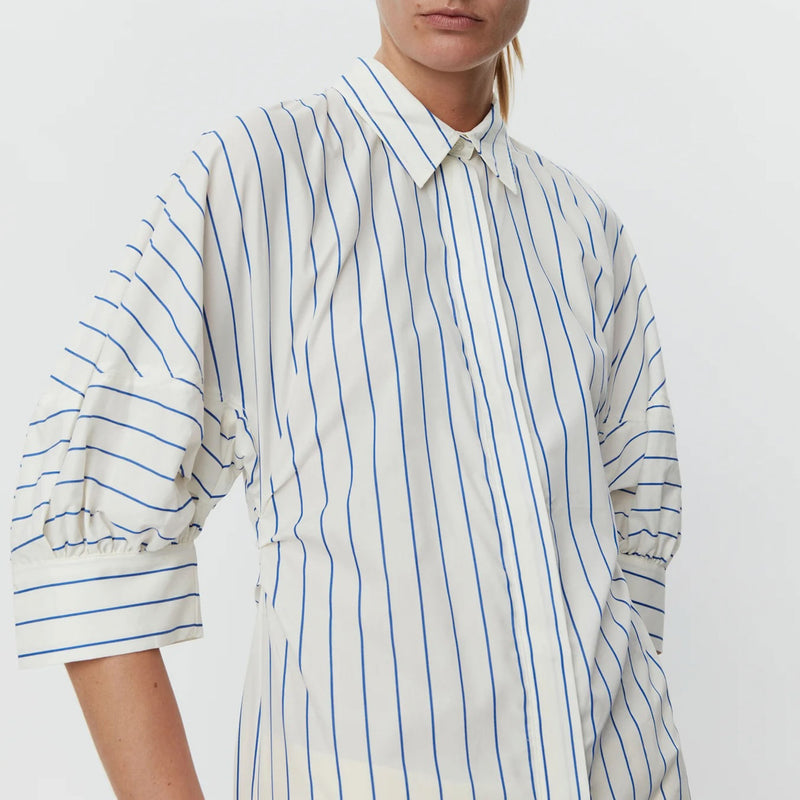 Benedict Daily Stripe Dress in Surf The Web