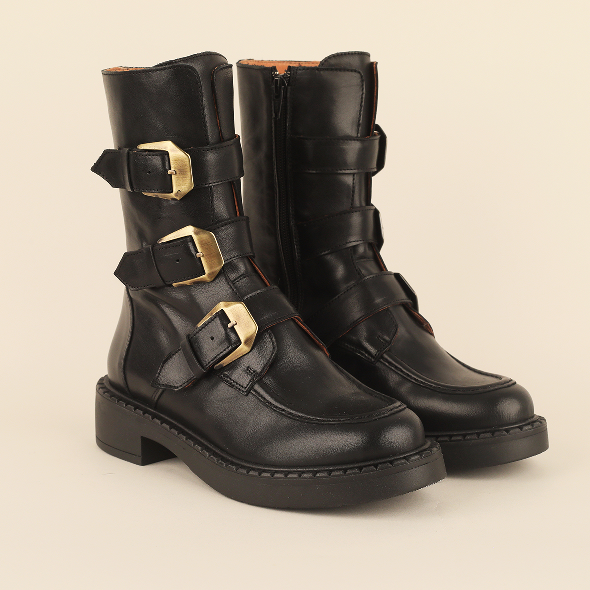 ESSKA Birdie 3 Buckle Boots in Black