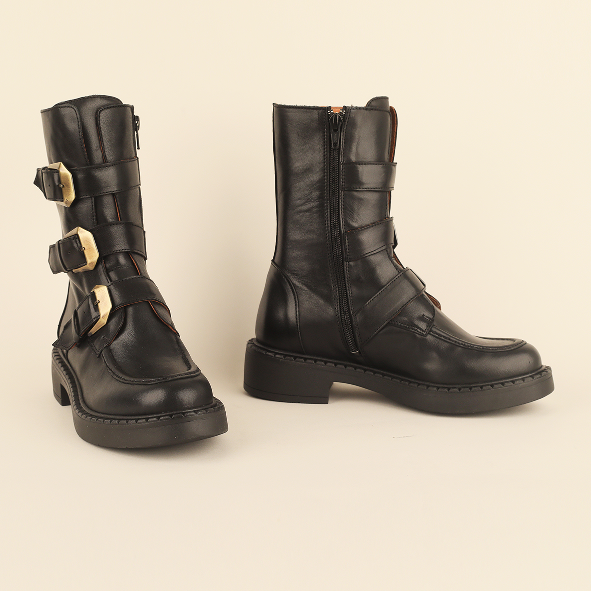 ESSKA Birdie 3 Buckle Boots in Black
