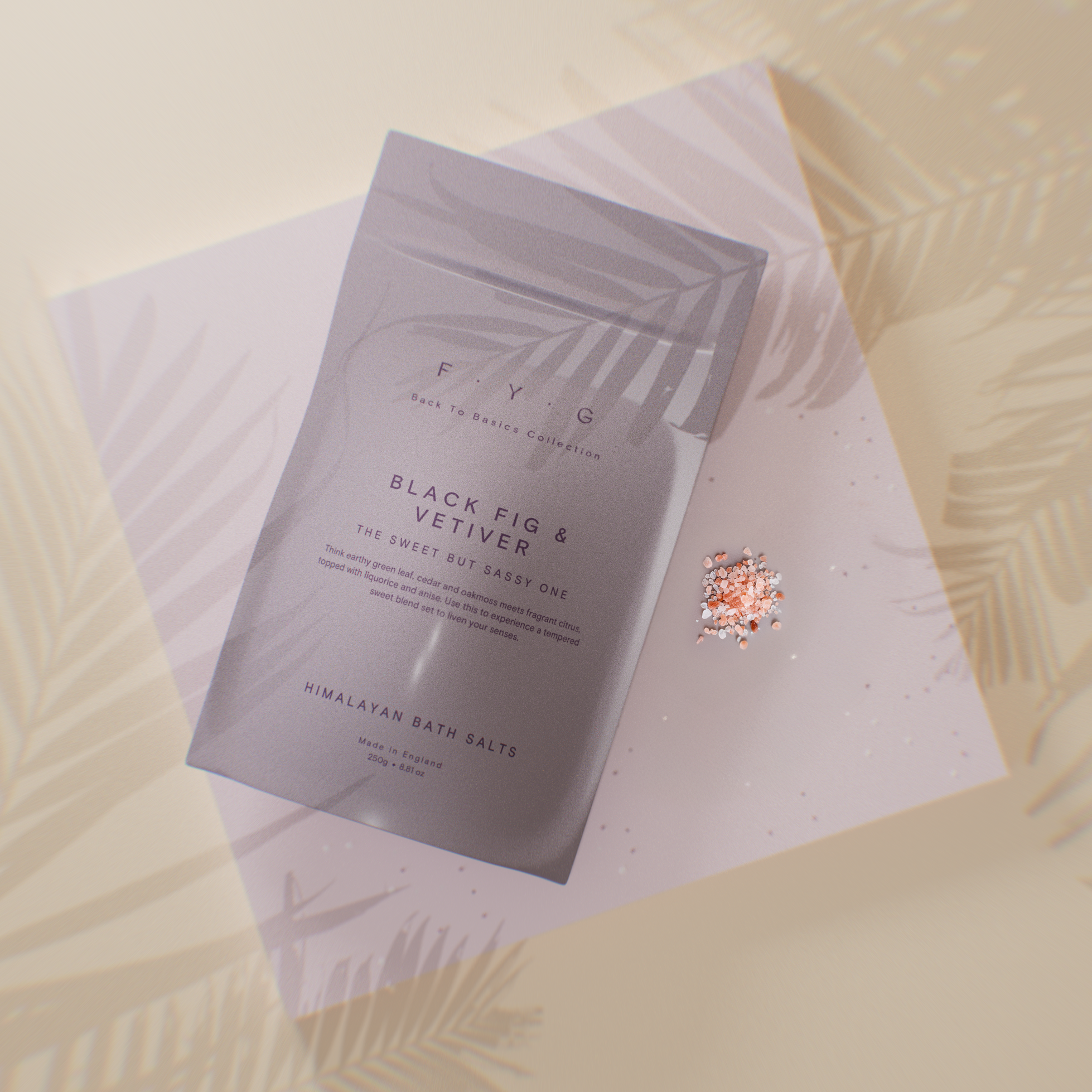 FYG Black Fig & Vetiver Bath Salts