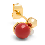 LULU COPENHAGEN Bouquet the Classic Earring 1 pcs, Gold Plated