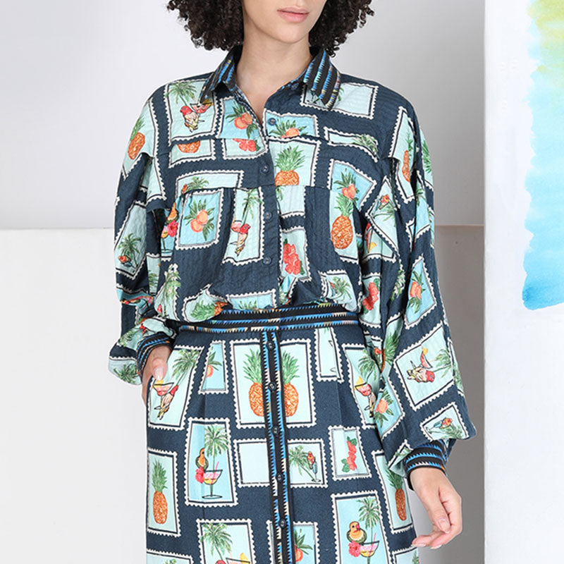 CONDITIONS APPLY Jancis Shirt in Fruit Multi