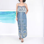 CONDITIONS APPLY Maliyah Skirt in Denim Blue