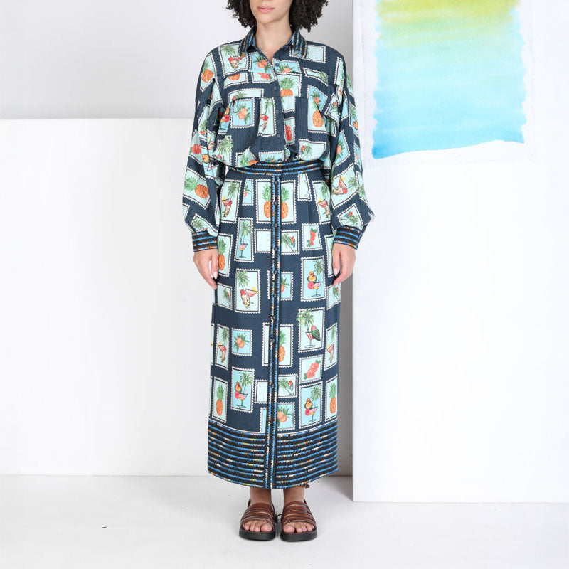 CONDITIONS APPLY Caledonia Skirt in Fruit Multi