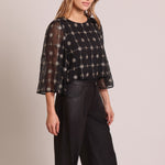 TRAFFIC PEOPLE Liza Top in Black