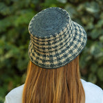 TRAVAUX EN COURS Bob Raffia Hat in Army