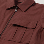 BELSTAFF Cargo Overshirt in Oxblood