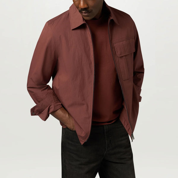 BELSTAFF Cargo Overshirt in Oxblood