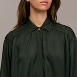 DIEGA Carina Elegant Shirt  in Green