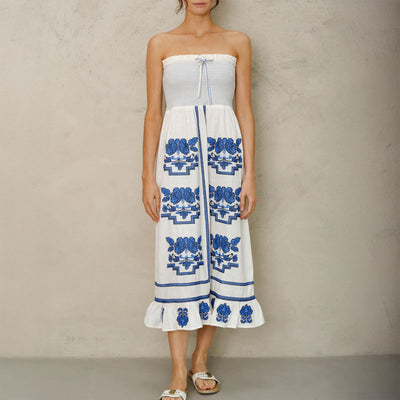 M.A.B.E Carmi EMB Summer Dress