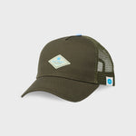 BILLYBELT Cotton Trucker Cap in Khaki