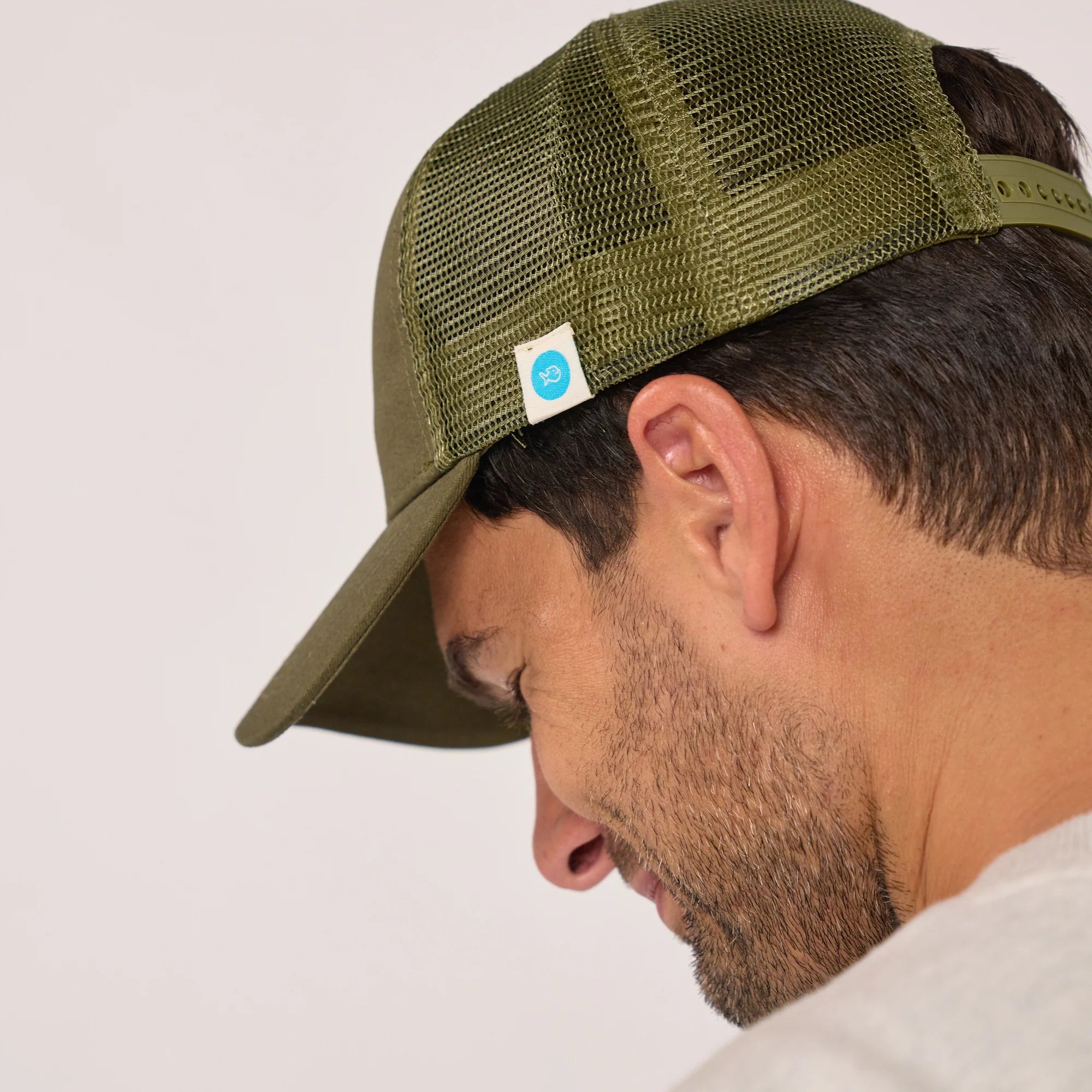 BILLYBELT Cotton Trucker Cap in Khaki