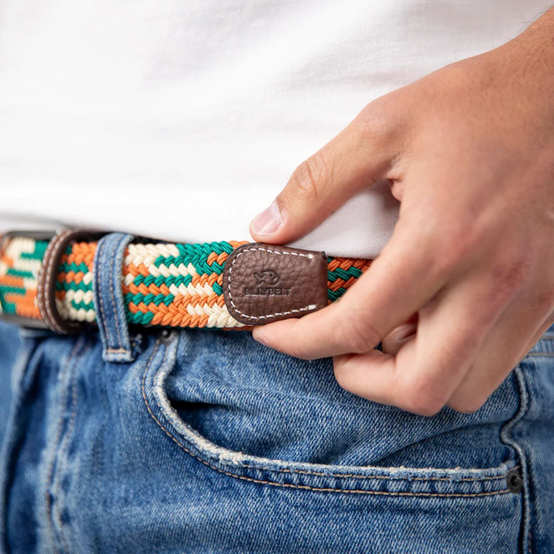 BILLYBELT Elastic Woven Belt in Palmira