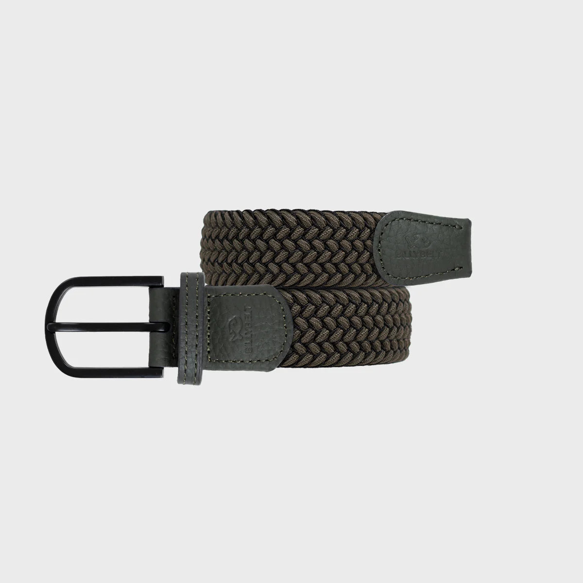 BILLYBELT Elastic Woven Belt in Sherwood