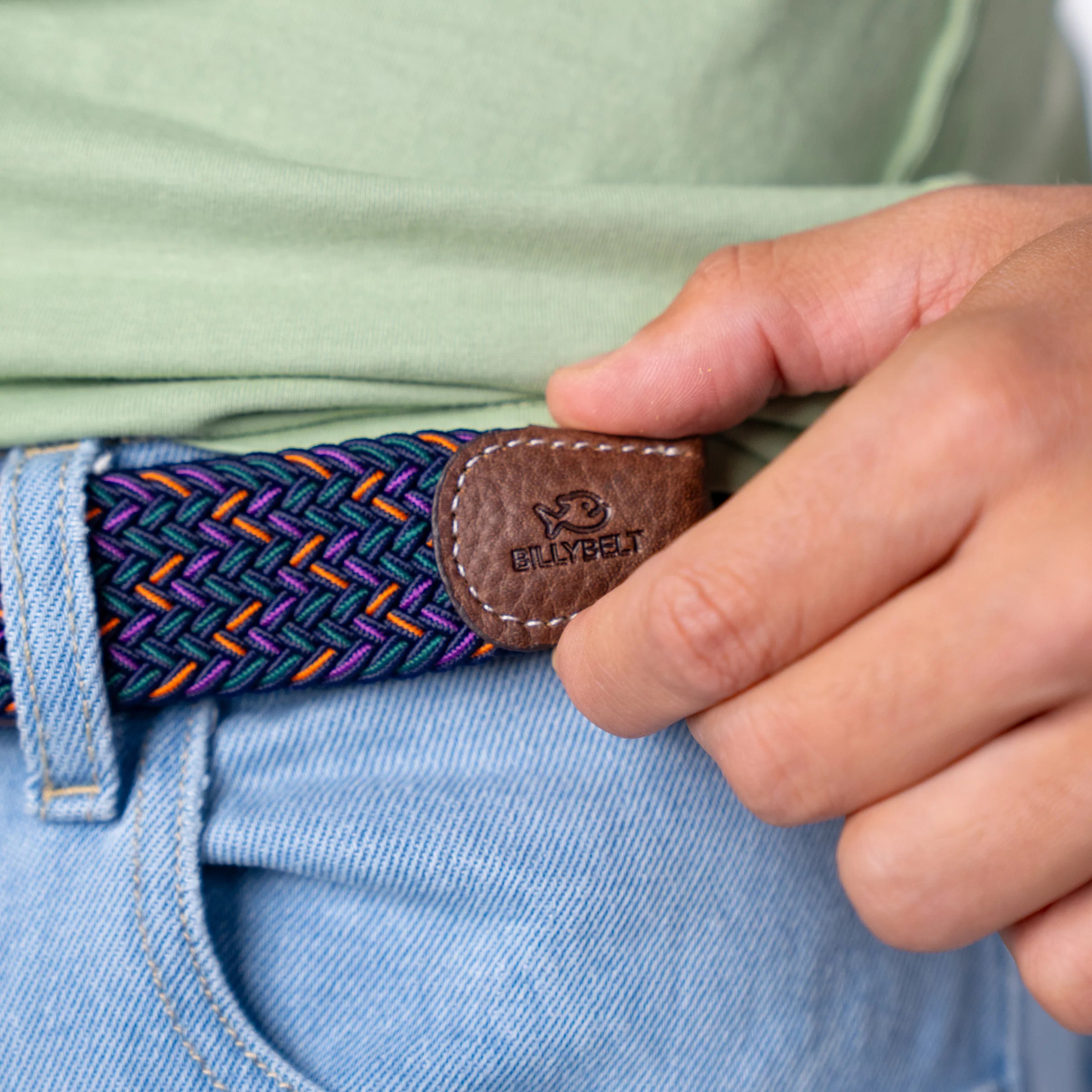 BILLYBELT Elastic Woven Belt in Warsaw