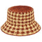 TRAVAUX EN COURS Bob Raffia Hat in Rust