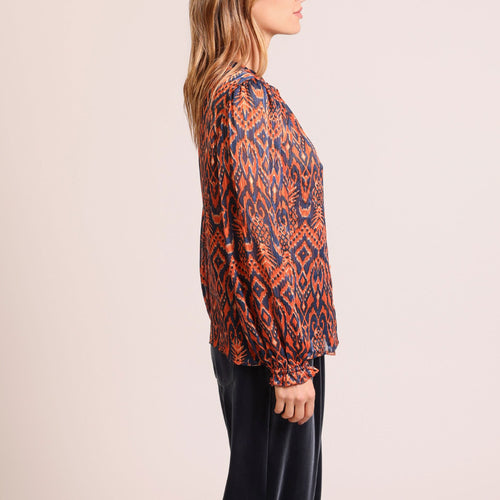 TRAFFIC PEOPLE Truce Shirt in Rust