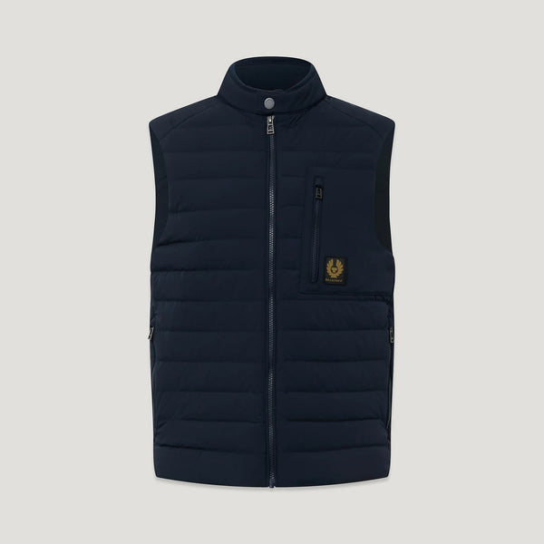 BELSTAFF Chassis Gilet in Dark Ink